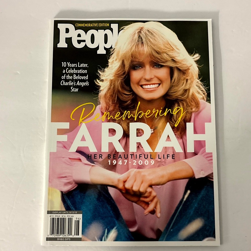 People Magazine Remembering Farrah Fawcett Commemorative Edition 2019 Tribute